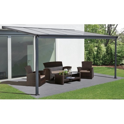 LANITPLAST Wall, 3.12m 3m RAL 7016 (antracit) bronz