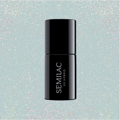 Semilac gel lak 323 Ice Mint Shimmer Šedá 7 ml