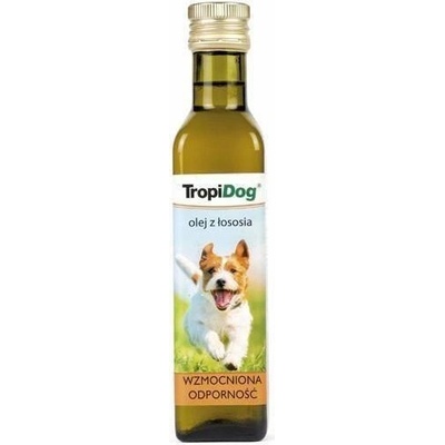 TropiDog Lososový a ľanový olej pre psov 750 ml