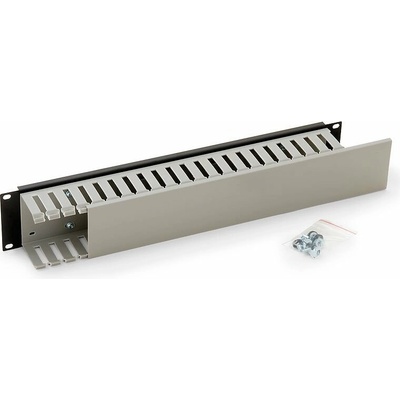 Vyvazovací panel Triton RAB-VP-X04-A1 Vyvazovací panel, optický, 19", 2U, jednostranná plastová lišta, černý RAB-VP-X04-A1 – Hledejceny.cz