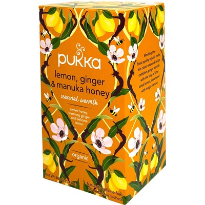 PUKKA Citron zázvor a manuka 20 vreciek