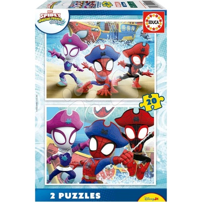 Educa Spidey & his Amazing Friends 2 x 20 dielov