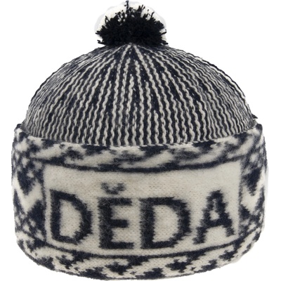 Tonak Děda čepice zmijovka tm. modro-smetanová