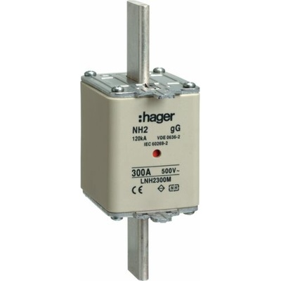 Hager Pojistková vložka NH2 300A 500V gG (LNH2300M)