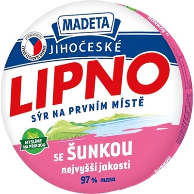 Madeta Jihočeské Lipno se šunkou 60% 140 g