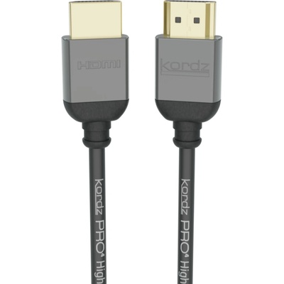 KORDZ PRO4 48Gbps Passive HDMI Cable, 0,5 m Charcoal