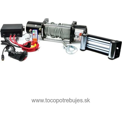 GEKO G81707 Elektrický lanový navijak 12V 12000LB, 5443kg