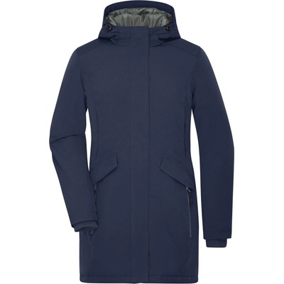 James & Nicholson elegantná parka JN1175 tmavomodrá