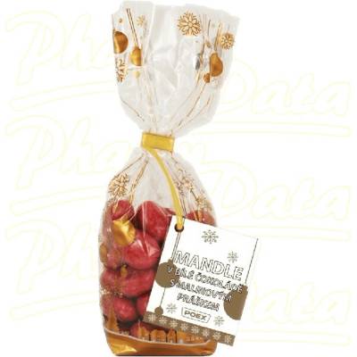 PHOENIX POEX Mandle v bílé čoko.s malinovým práškem 175 g