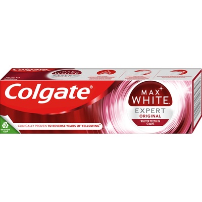 Colgate Max White Expert White Cool mint 75 ml – Hledejceny.cz