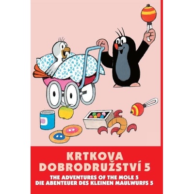 Krtkova dobrodružství 5 DVD