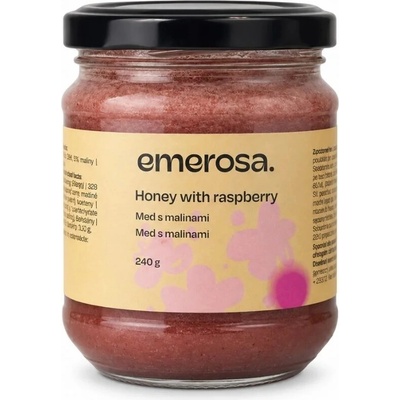 EMEROSA Med s malinami 240 g