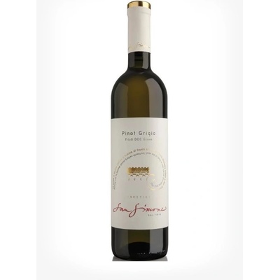 San Simone Pinot grigio Prestige DOC Rulandské šedé suché biele 2023 12,5% 0,75 l (čistá fľaša)