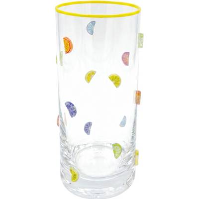 Clayre & Eef Průhledná skleněná sklenice na vodu _2 350 ml