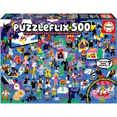 EDUCA Puzzleflix 500 dielov