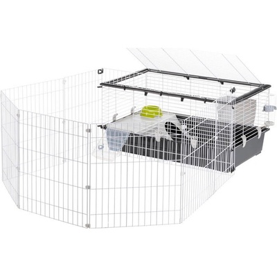 Ferplast Domáci park PARKHOME 100 GABBIA pre králiky a pre morčatá 95 x 177.5 x 56 cm