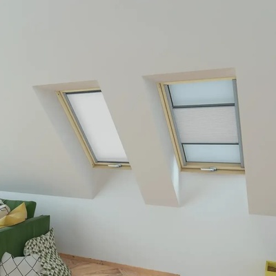 Fakro APF Plisovaná roleta 114 x 118 cm biela