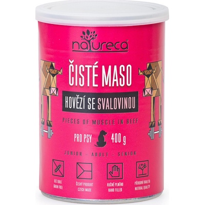 Natureca Adult hovädzie so svalovinou 400 g