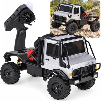 Jokomisiada RC U4000 MN-333 4WD RTR strieborna 1:18