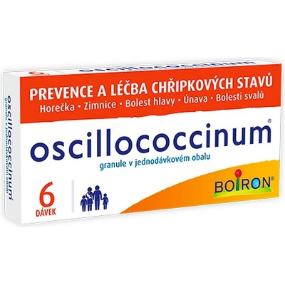 OSCILLOCOCCINUM POR 1G GRA MDC 6X1G – Hledejceny.cz