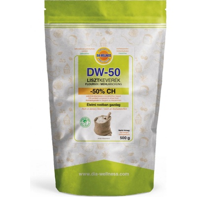 Dia Wellness Moučka -50 se sníženým obsahem sacharidů 0,5 kg