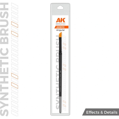 AK Interactive AK syntetický štetec – šikmý