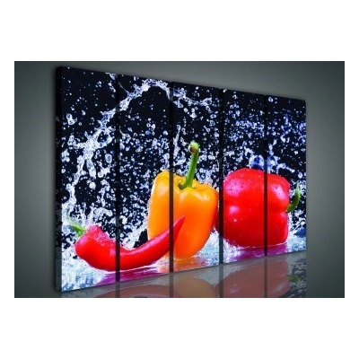 Obraz na plátne viacdielny - OB3366 - Zelenina 150cm x 100cm - S9