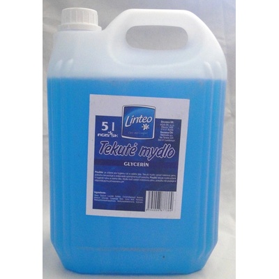 Linteo tekuté mydlo s glycerínom modré 5 l