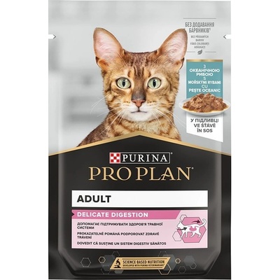 Pro Plan Adult Cat Delicate Morske ryby 85 g