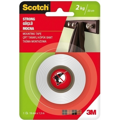 3M Silná montážna obojstranná páska 19 mm x 1,5 m 40011915C