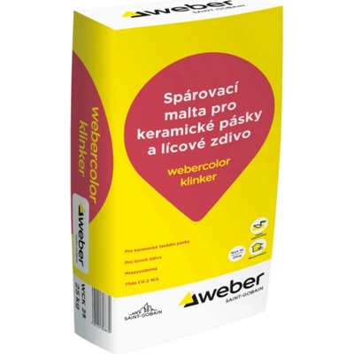 Webercolor klinker - 25 kg balení 25 kg 1 ks