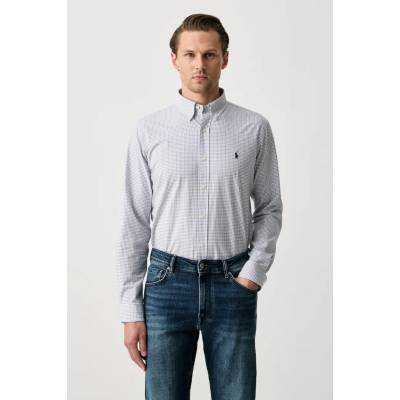 Polo Ralph Lauren pánska košeľa s bavlnou 710B30251 modrá