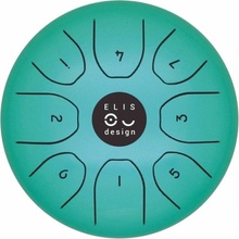 ELIS DESIGN Kovový bubienok Drumboo malý mätový