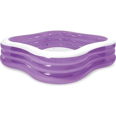 Intex 57495 Swim Center Beach Wave 229 x 229 x 56 cm fialový – Hledejceny.cz