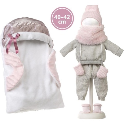 Llorens M740-03 Obleček pre bábiku bábätko New Born 40-42 cm