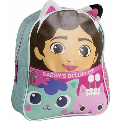 CurePink dětský batoh s ušima Gabby's Dollhouse 2100005884