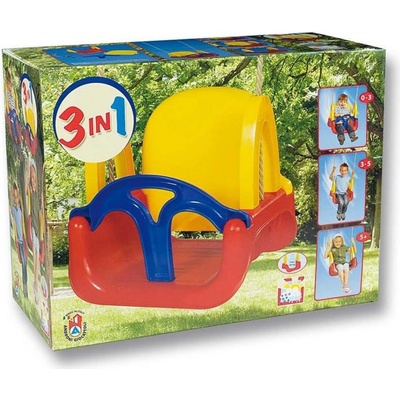 Androni 3v1 zeleno/červená