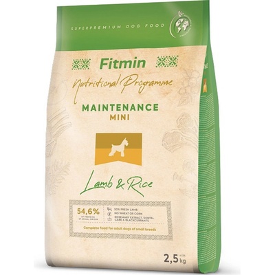 Fitmin Dog mini lamb & rice 2,5 kg