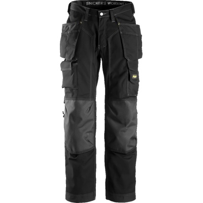 Snickers Workwear nohavice podlahářské Rip Stop s PK černé