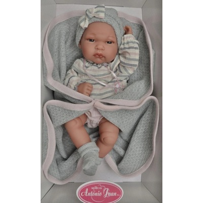 Antonio Juan 25305 EMILY realistická panenka s celovinylovým tělem 33 cm