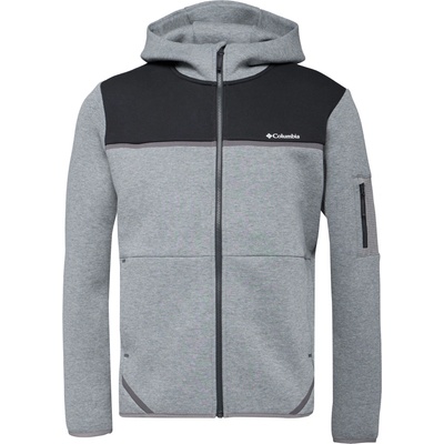 Columbia Agate Rock Hoodie sivá čierna