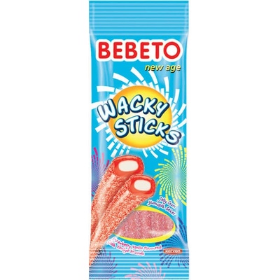 Bebeto Wacky Sticks Šialené Pendreky 75 g
