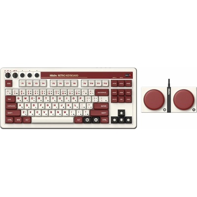 8BitDo Retro Mechanical Keyboard Fami Edition RET00377