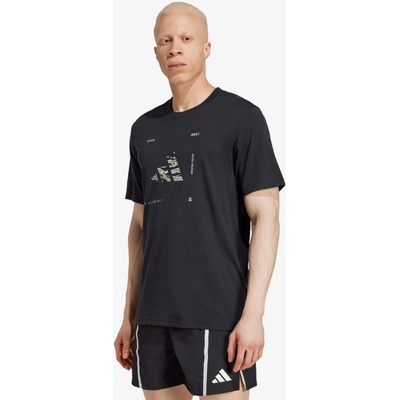 adidas OWN THE RUN CLIMACOOL Pánské běžecké triko černá – Hledejceny.cz