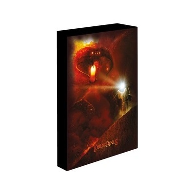 Obraz LED svítící Pán Prstenu - Balrog, 30x40 cm