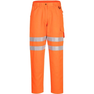 Portwest EC40 reflexné nohavice oranžová