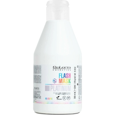Salerm HD Colors Flash Mask barvicí maska platinová 300 ml
