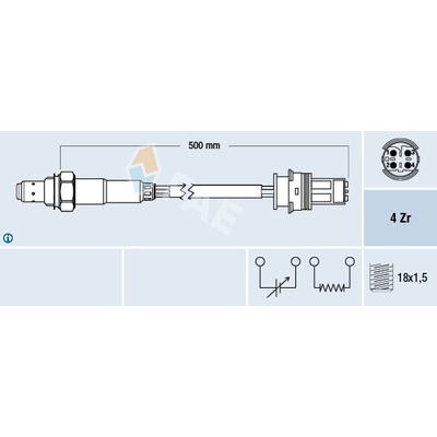 Lambda sonda FAE 77504