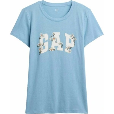GAP V-FRNCH SS LOGO CLSSC TEE FA25 světle modrá