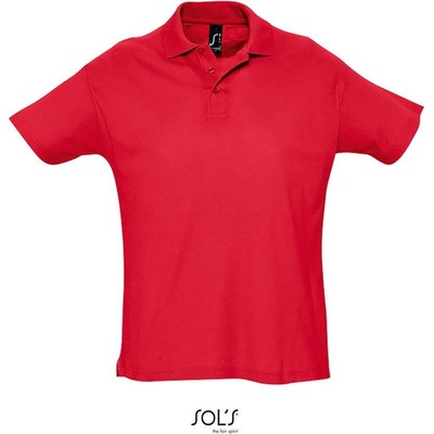 Sol's Summer II Piqué polo červená